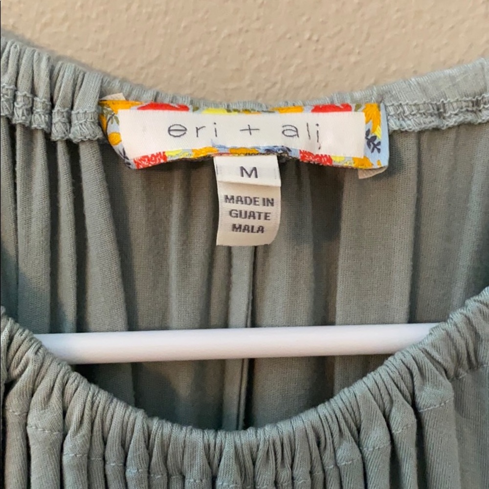 EUC Anthropologie eri & ali Ruffled Swing Top - Picture 5 of 5